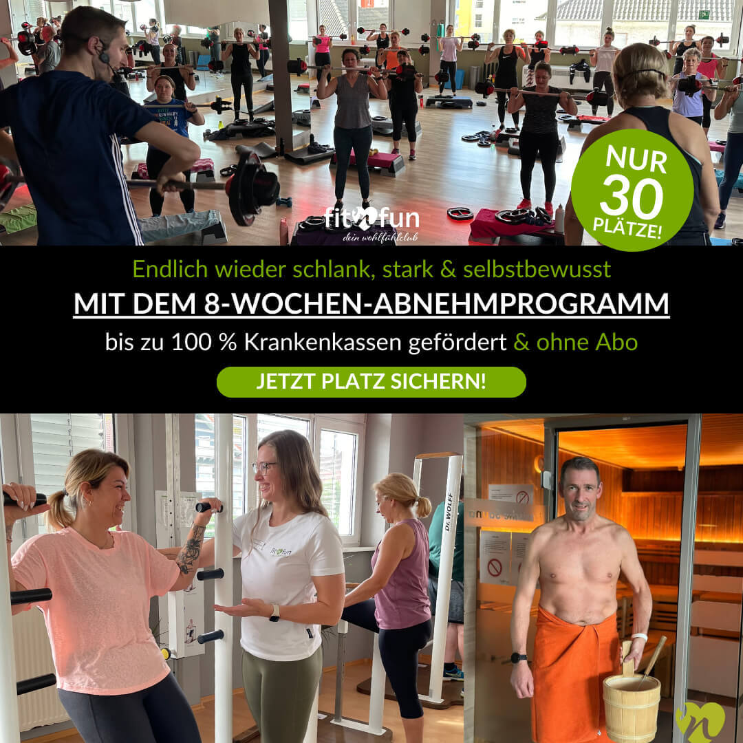 Das neue Fit'n Fun Ramstein 8-Wochen Abnehmprogramm 2026