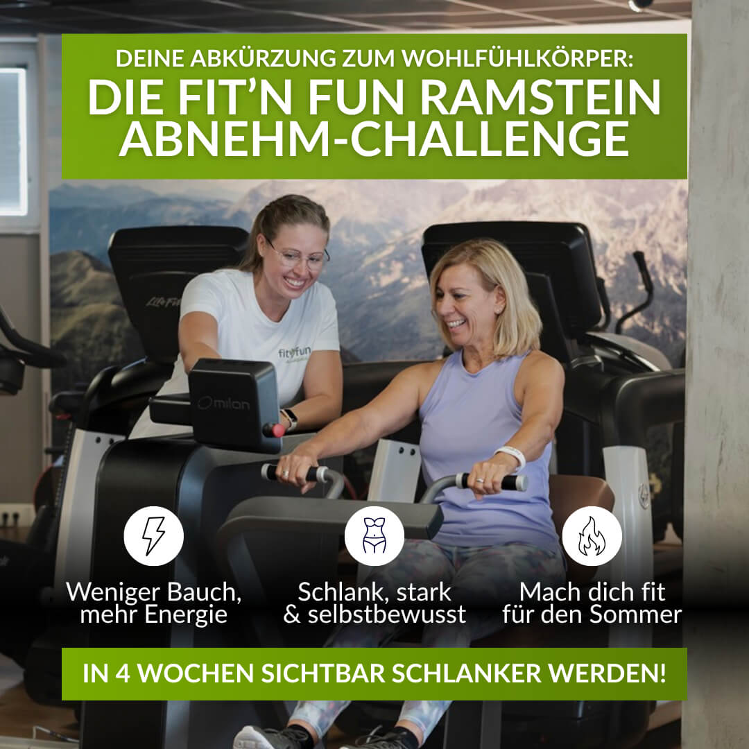 Die neue Fit'n Fun Ramstein Abnehm-Challenge 2026